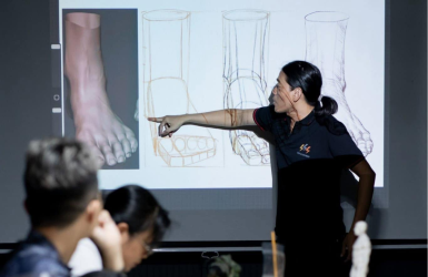SKETCHING - MỘT BƯỚC QUAN TRỌNG TRONG QUÁ TRÌNH HOÀN THIỆN TÁC PHẨM HỘI HỌA
